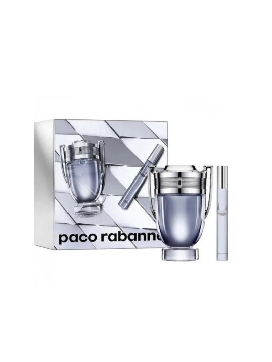 Paco Rabanne Invictus Eau De Toilette Vaporisateur 100ml Coffret 2 Produits