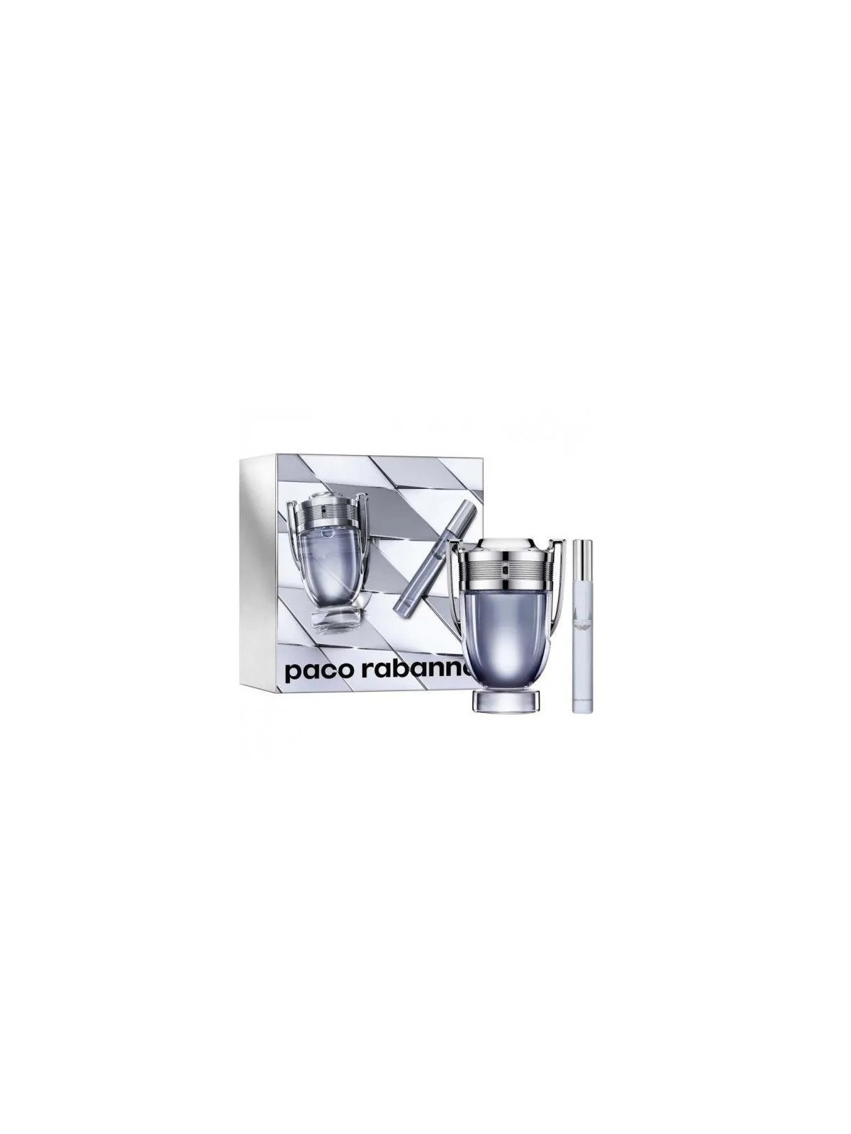 Paco Rabanne Invictus Eau De Toilette Vaporisateur 100ml Coffret 2 Produits