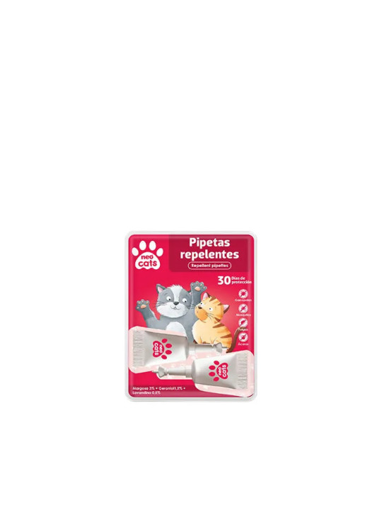 Neovital Pipettes Insectifuges pour Chats 2 Unités
