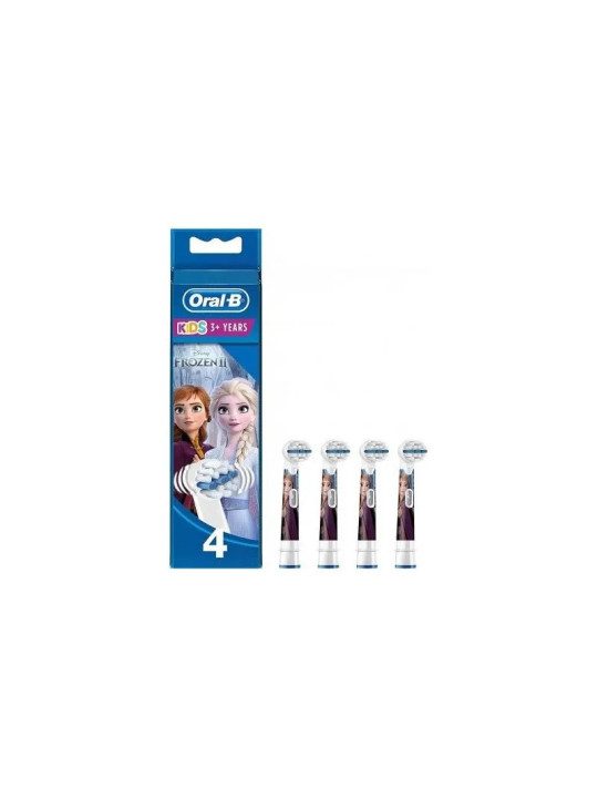 Oral-B Têtes de Rechange Brosse à Dents Enfants Frozen 4 Unités