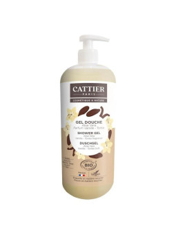 Cattier Paris Gel Douche Vanille-Fève de Tonka 1L