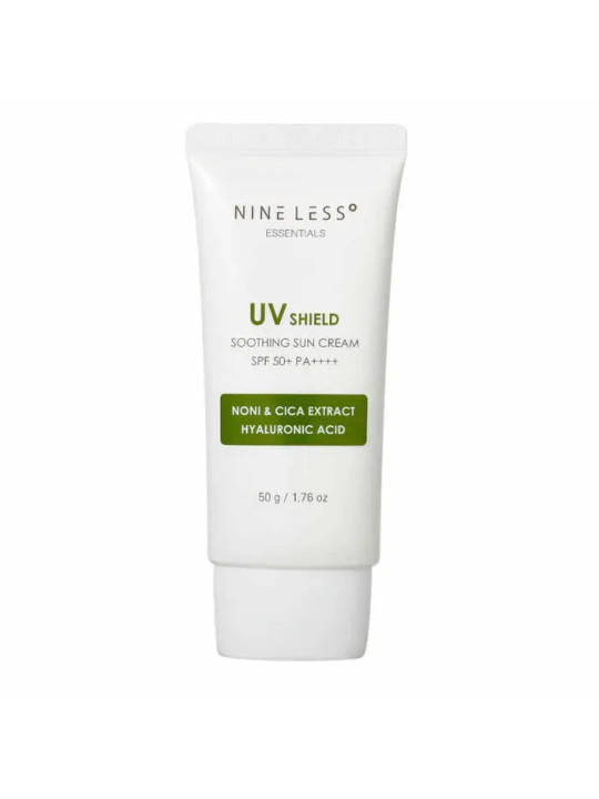 Nine Less Essentials UV Shield Soothing Sun Cream SPF 50+ 50g