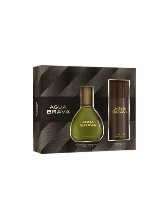 Puig Agua Brava Eau de Toilette Spray 100ml Coffret 2 Produits
