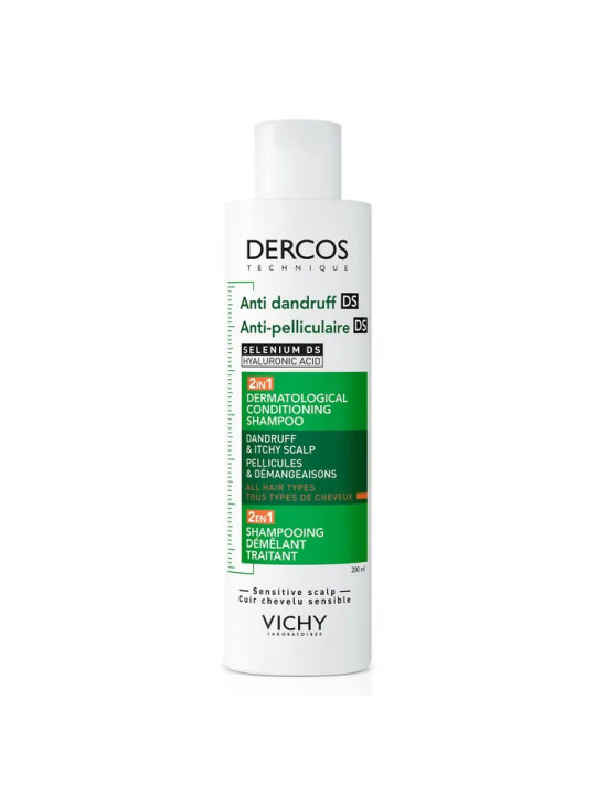 Vichy Dercos Antipelliculaire 2-en-1 Shampooing Après-Shampooing 200ml