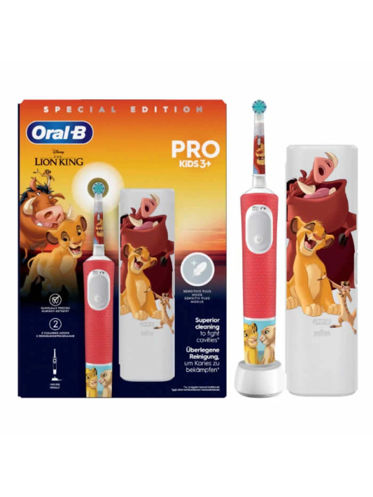 Oral-B Pro Kids 3+ Brosse à Dents Électrique Enfant