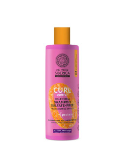 Natura Siberica Oblepikha Curl Protéine Shampooing Sans Sulfates 400ml