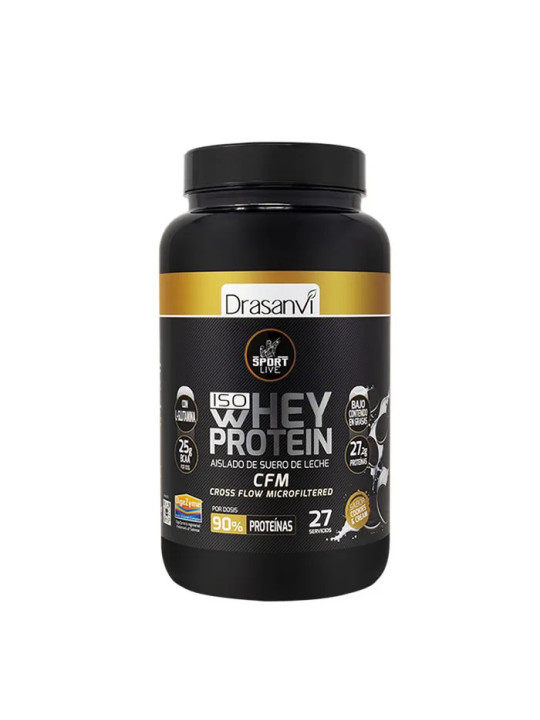 Drasanvi Protéine de Lactosérum (Whey) Biscuits et Crème 800g