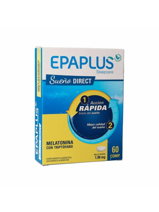 Epaplus Sleepcare Mélatonine Direct 60 Capsules
