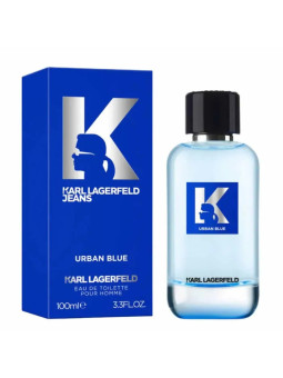 Karl Lagerfeld Jeans Urban Blue Eau de Toilette Vaporisateur 100ml