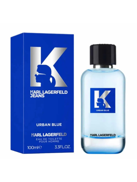 Karl Lagerfeld Jeans Urban Blue Eau de Toilette Vaporisateur 100ml
