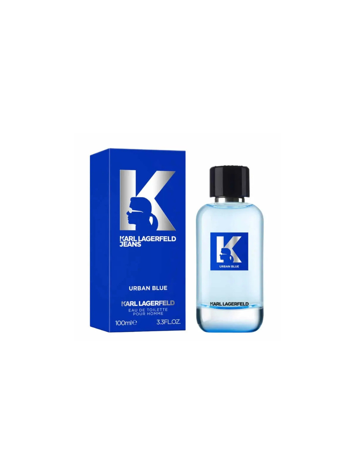 Karl Lagerfeld Jeans Urban Blue Eau de Toilette Vaporisateur 100ml