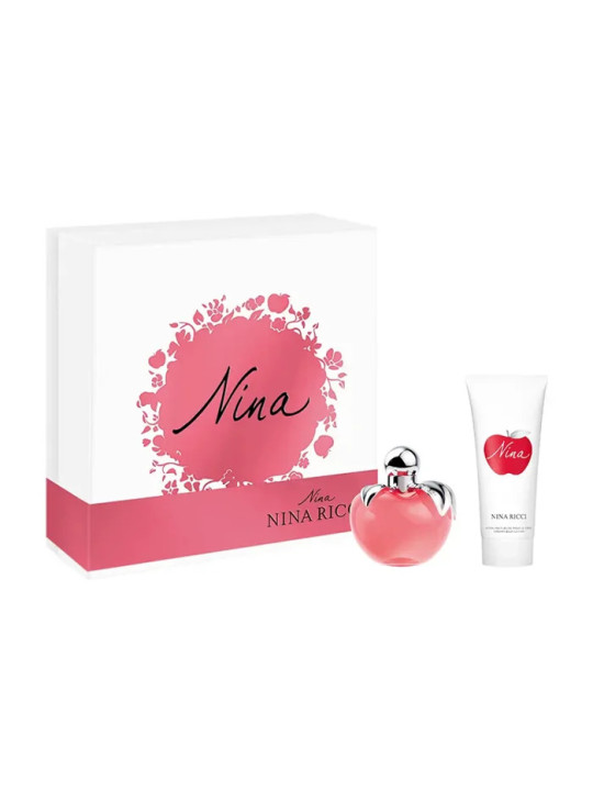 Nina Ricci Nina Eau de Toilette Vaporisateur 50ml Coffret 2 Produits