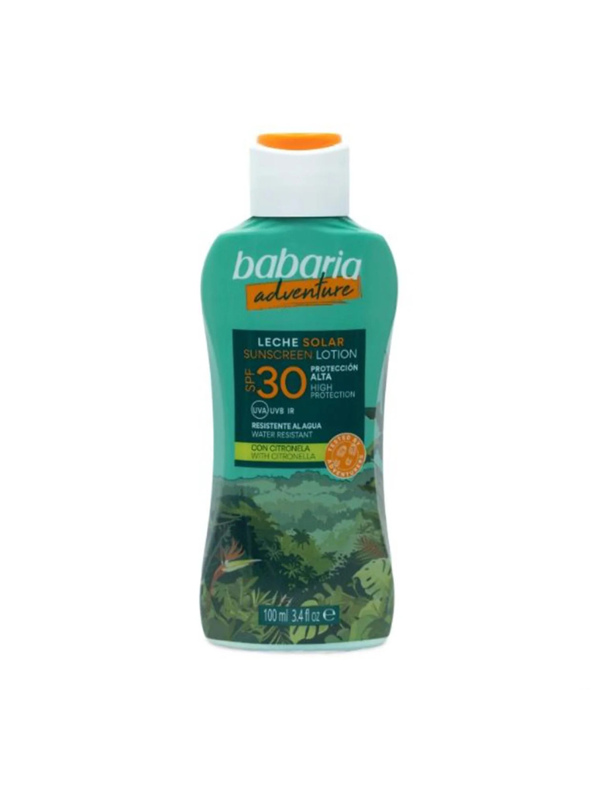 Babaria Adventure Lait Solaire Citronnelle SPF30 100ml