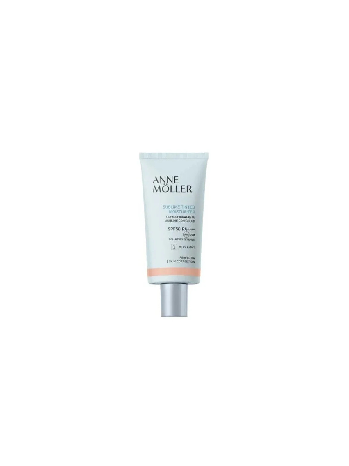 Anne Möller Perfectia Crème Hydratante Sublime avec Couleur SPF50 Teinte 2 50ml
