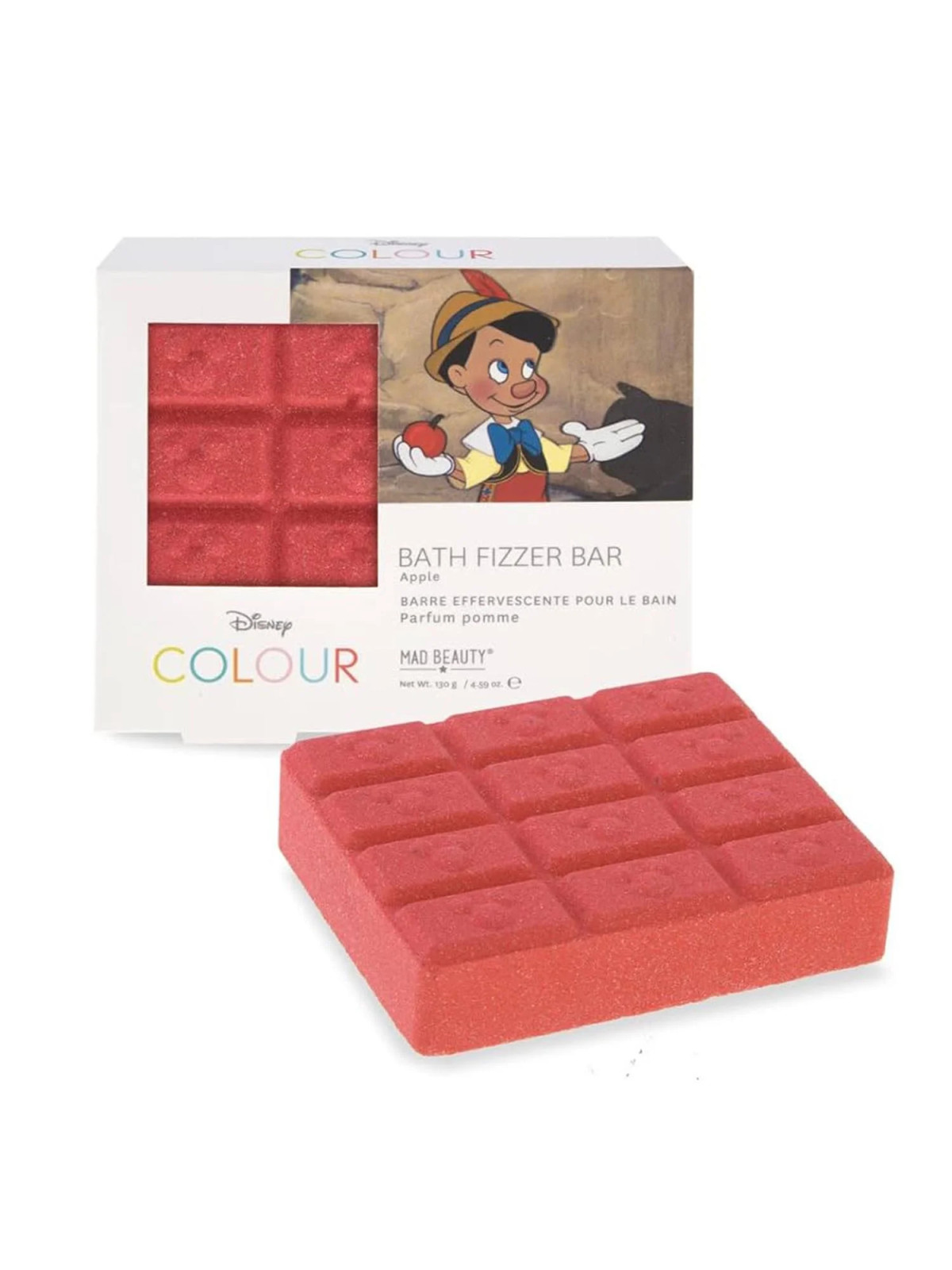 Disney Colour Bath Fizzer Bar Pomme 1 Unité