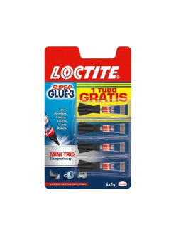 Loctite Super Glue-3 4x1g