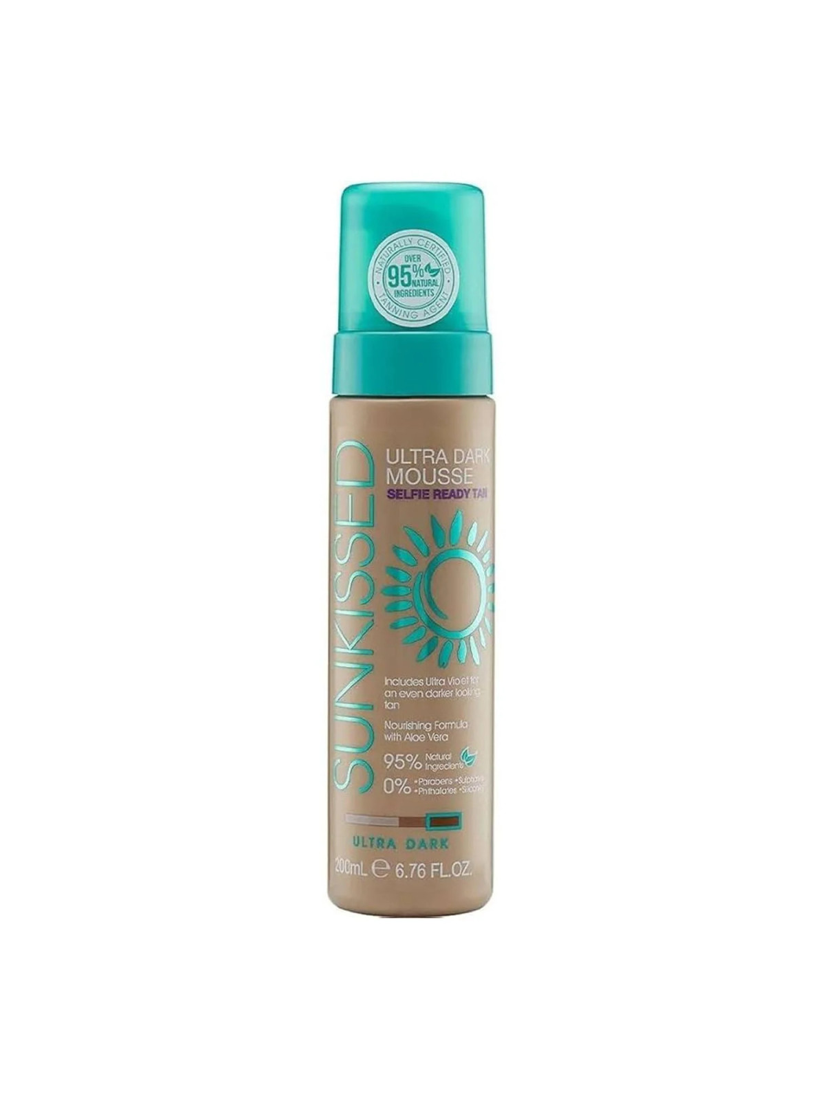 Sunkissed Mousse Autobronzante Ultra Foncée 200ml