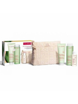 Clarins Doux Nettoyant Moussant Purifiant 125ml Coffret 3 Produits