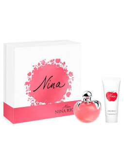 Nina Ricci Nina Eau De Toilette Rechargeable 80ml + Lait Corporel Crémeux 75ml