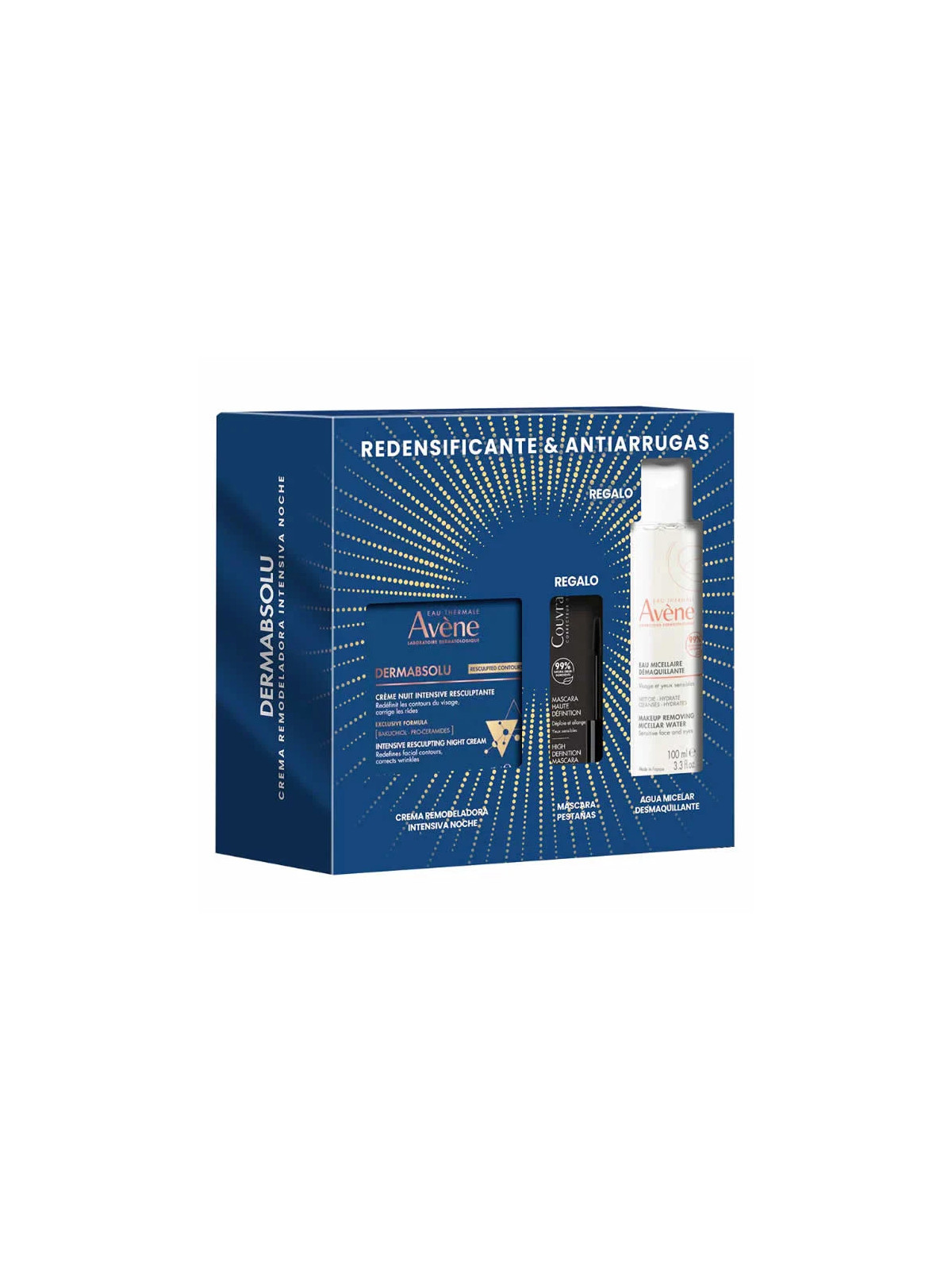 Avène DermAbsolu Crème de Nuit Intensive 40ml Coffret 3 Produits