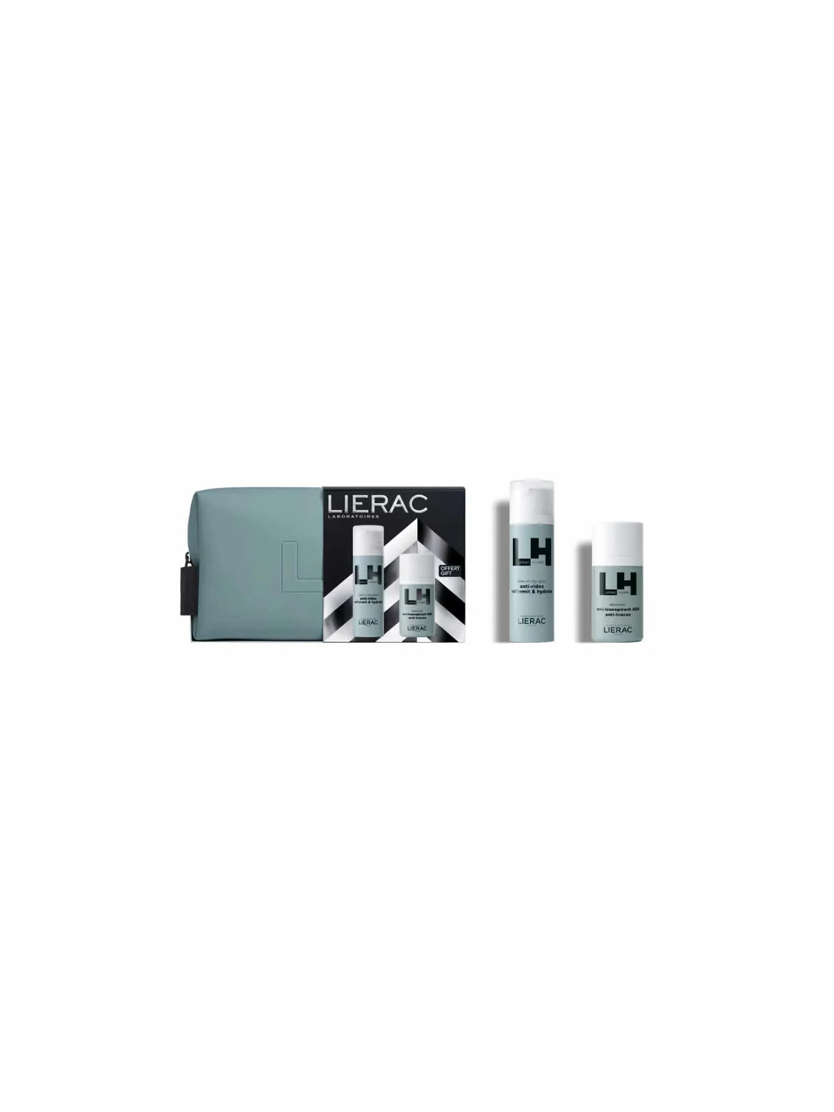 Lierac Homme Fluide Anti-Âge Global 50ml Coffret 3 Produits