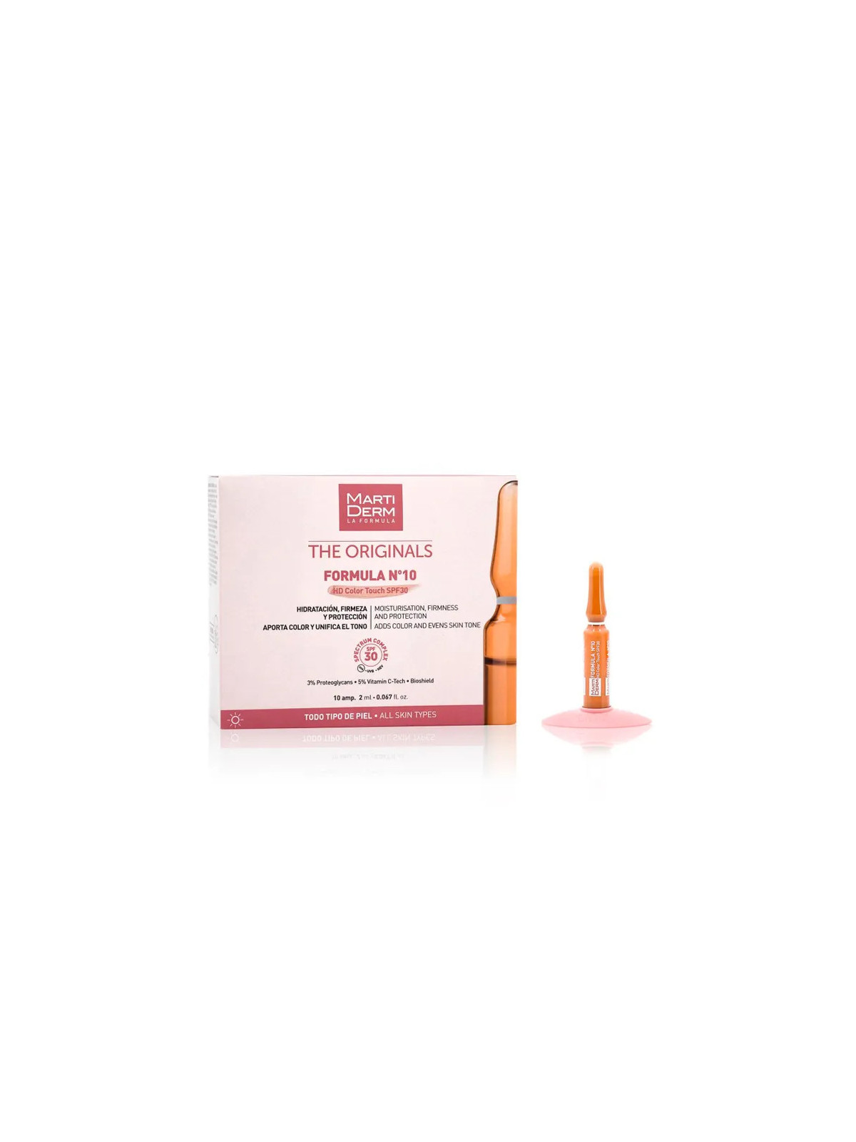MartiDerm Formula N10 HD SPF10 10 Ampoules