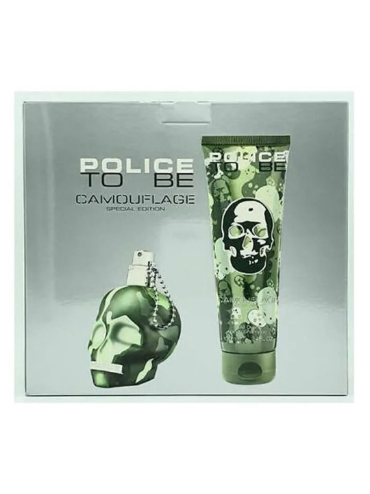 Police To Be Camouflage Eau de Toilette Vaporisateur 40ml Coffret 2 Produits