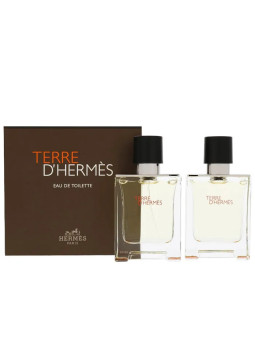 Hermès Terre d'Hermès Eau de Toilette Vaporisateur 2x50ml