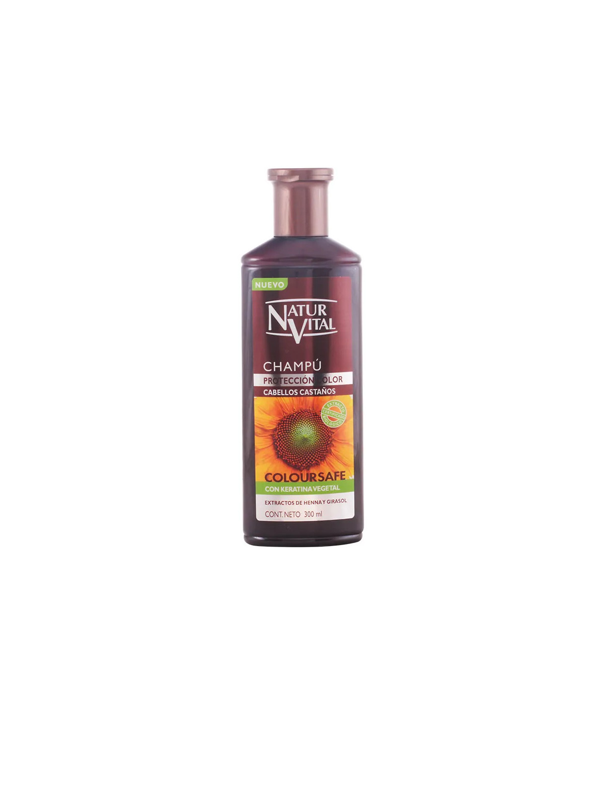 Naturaleza Y Vida Shampooing Couleur Marron 300ml