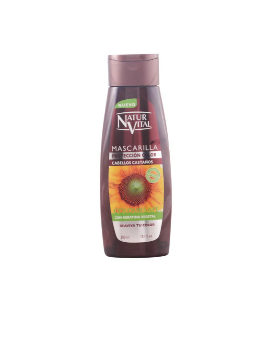 Naturaleza Y Vida Colorsafe Masque Pour Cheveux Marron 300ml