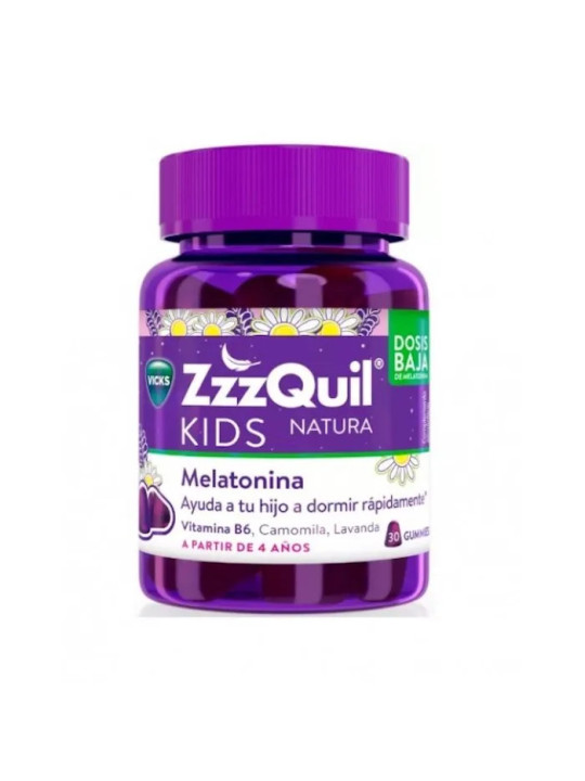 Vicks ZzzQuil Natura Kids Mélatonine 30 Unités