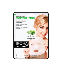 Iroha Nature Masque Visage en Tissu Hydratant Aloe Vera 1 Unité