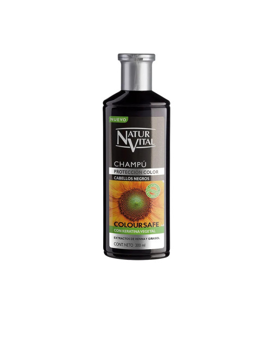 Naturaleza Y Vida Colorsafe Shampooing Noir 300ml