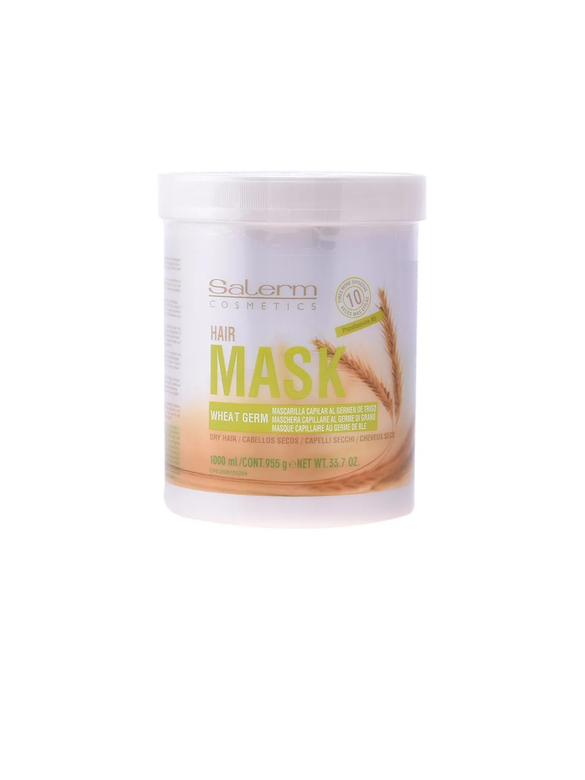 Salerm Cosmetics Wheat Germ Masque Capillaire 1000ml