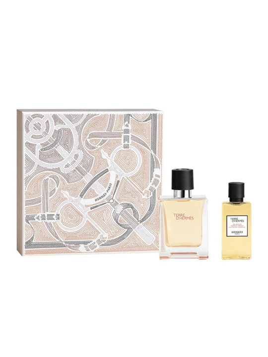 Hermès Terre d'Hermès Eau de Toilette Pour Homme 50ml Spray + Gel de Bain 40ml