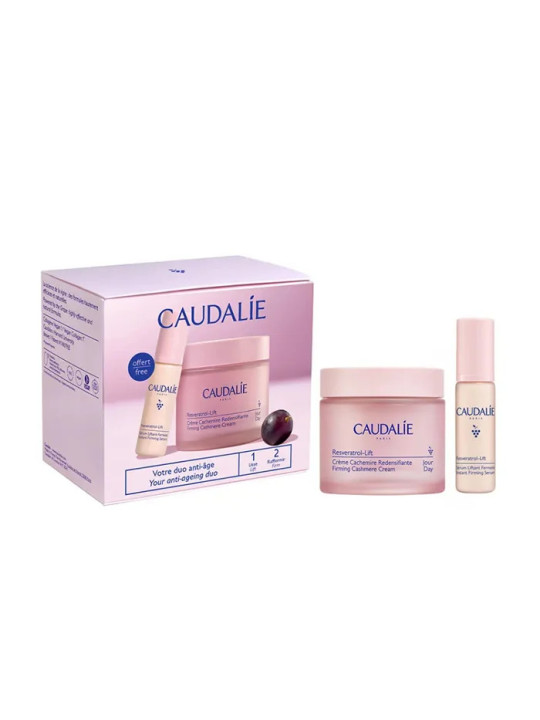 Caudalie Resveratrol-Lift Crème Cachemire Raffermissante 50ml Coffret 2 Produits