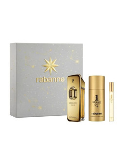 Rabanne Million Gold Eau de Parfum Intense Vaporisateur 100ml Coffret 3 Produits