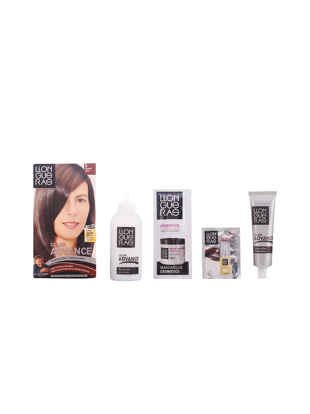 Llongueras Color Advance Coloration Cheveux 5 Châtain Clair