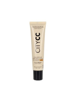 Mádara CityCC Crème CC Anti-Pollution à l'Acide Hyaluronique SPF15 Medium 40ml