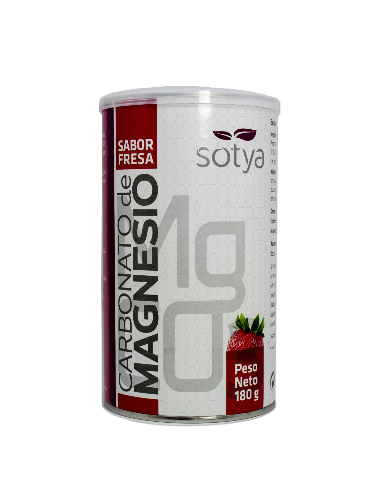 Sotya Carbonate de Magnésium saveur Fraise 180g