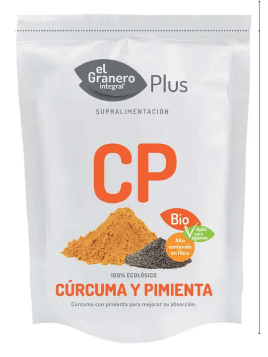 Granero Curcuma et Poivre Bio 200g