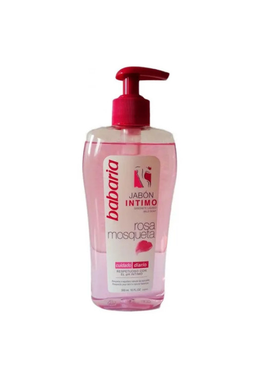 Babaria Savon Intime à l'Huile de Rose Musquée 300ml