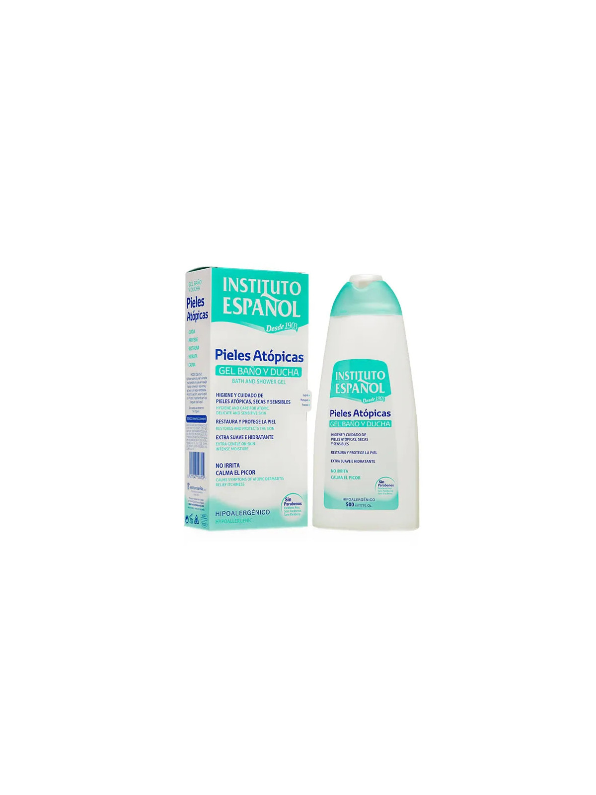 Instituto Español Atopic Skin Gel Bain et Douche 500ml