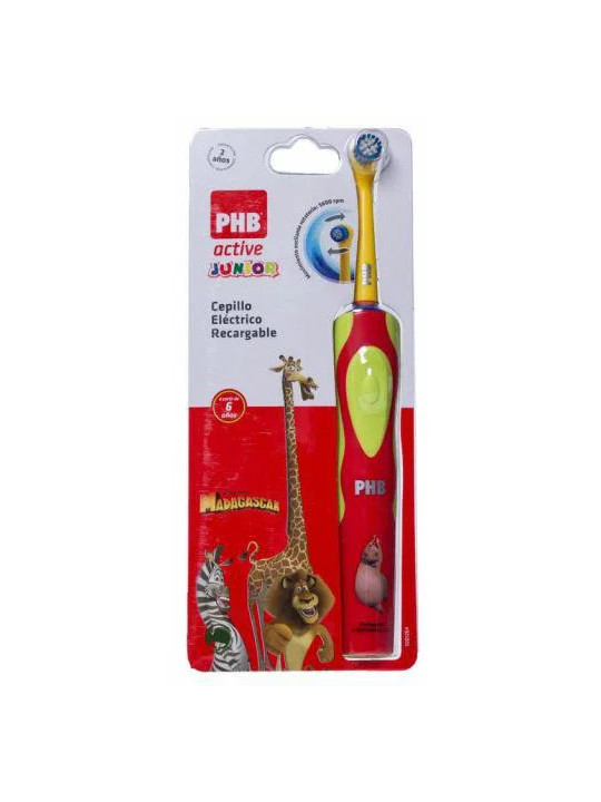 PHB Brosse à Dents Électrique Junior Rouge Sesame Street