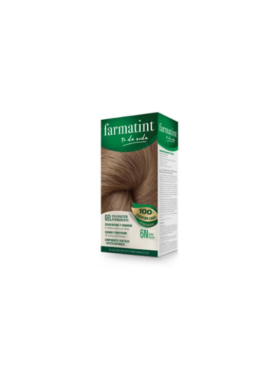 Farmatint Gel Coloration Permanente 6N Blond Foncé 150ml