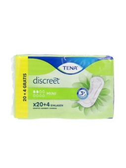 Tena Discreet Serviette Incontinence Mini 24 Unités