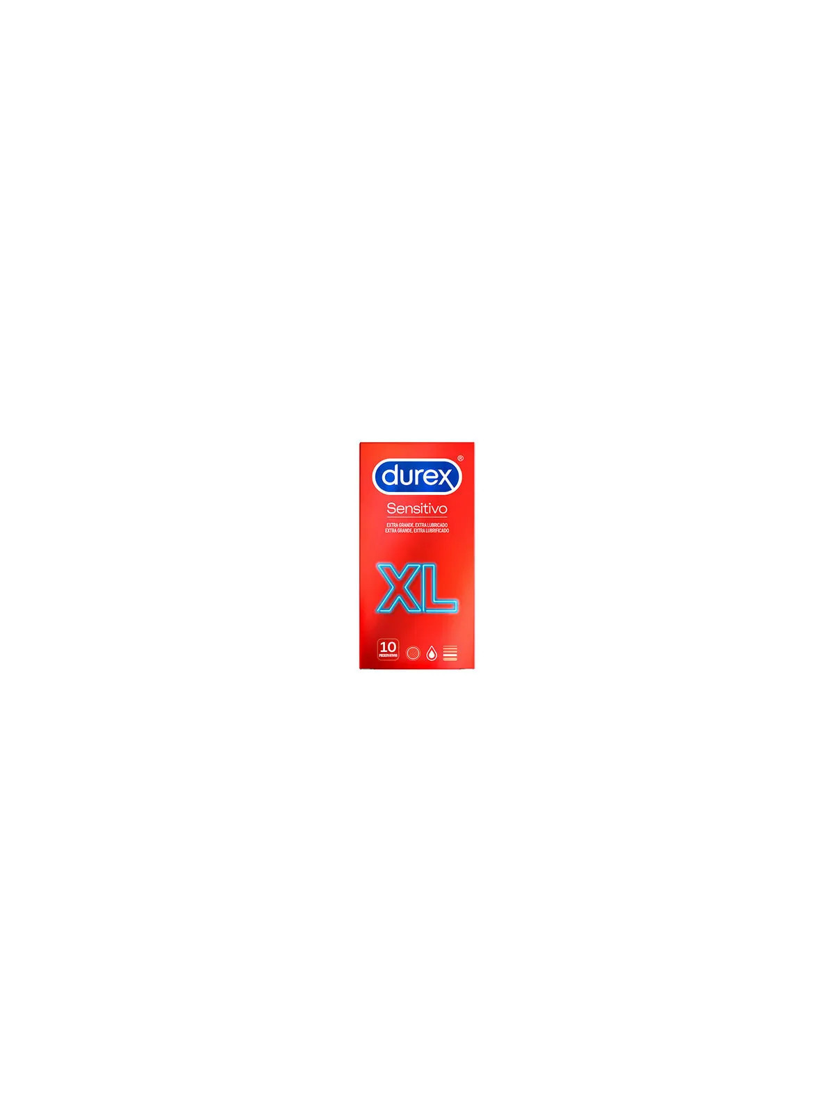 Durex Sensitive Soft XL 10 Préservatifs
