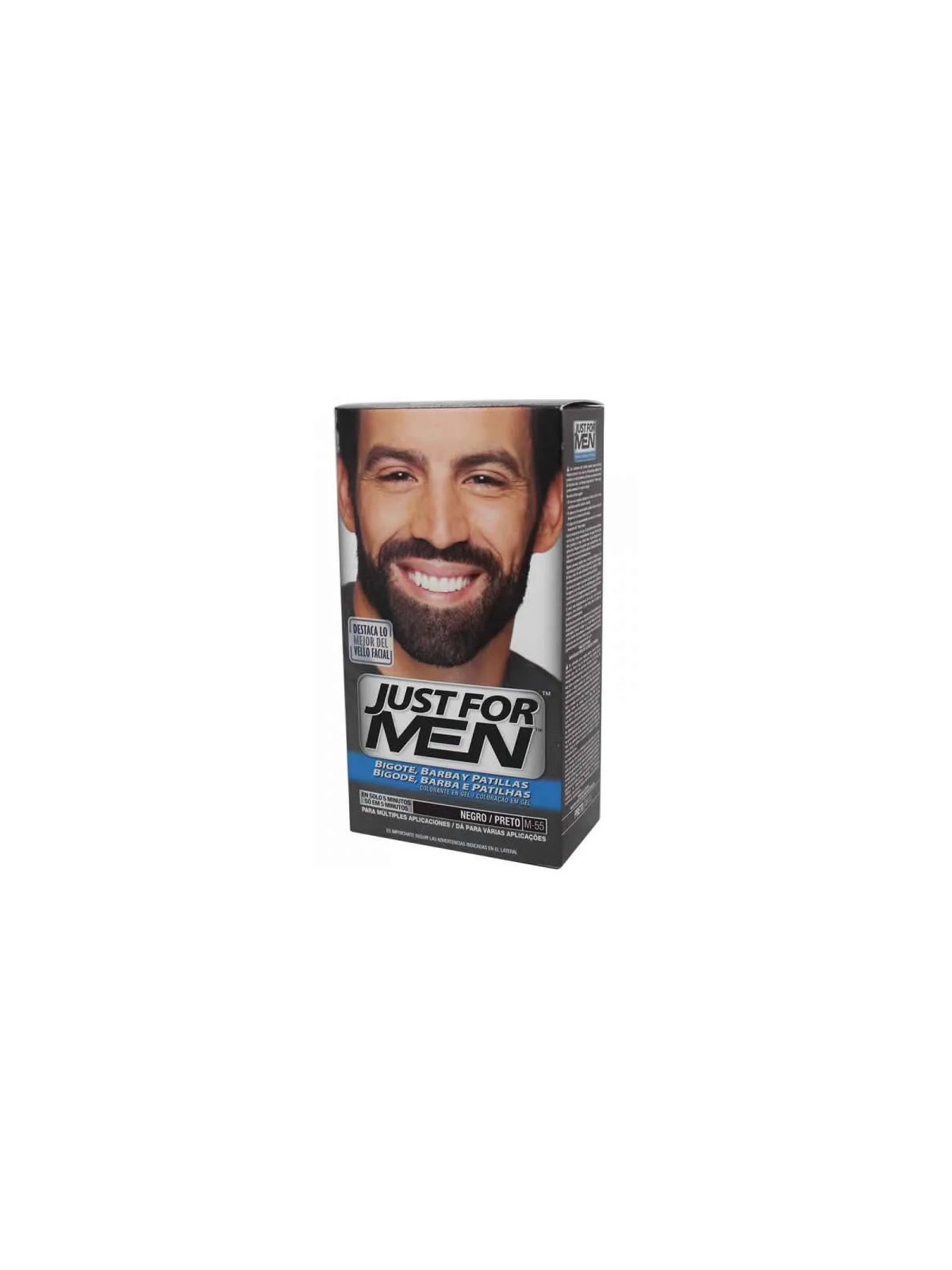 Just For Men Moustache Et Barbe Noir 28.4g