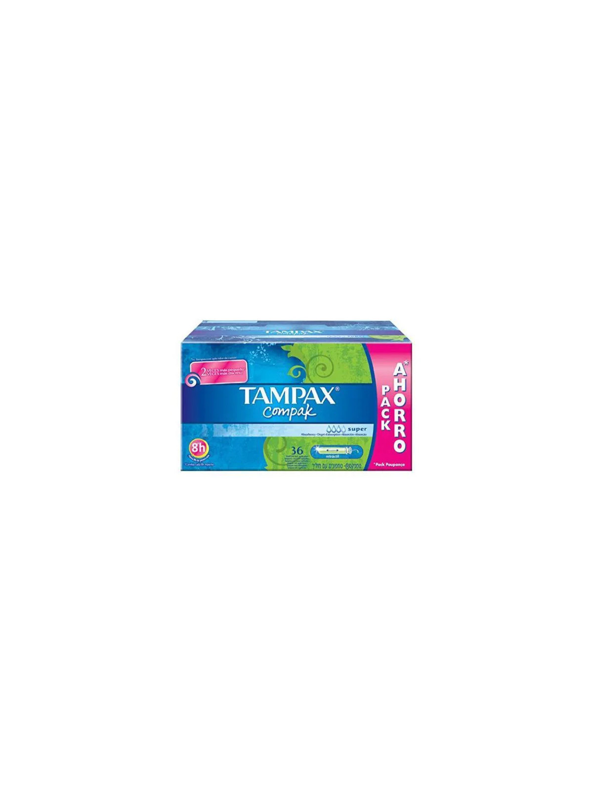 Tampax Compak Tampons Super 36 Unités