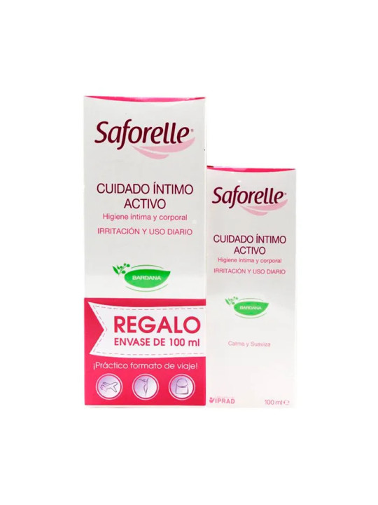Saforelle Soin Intime 250ml + 100ml Offert